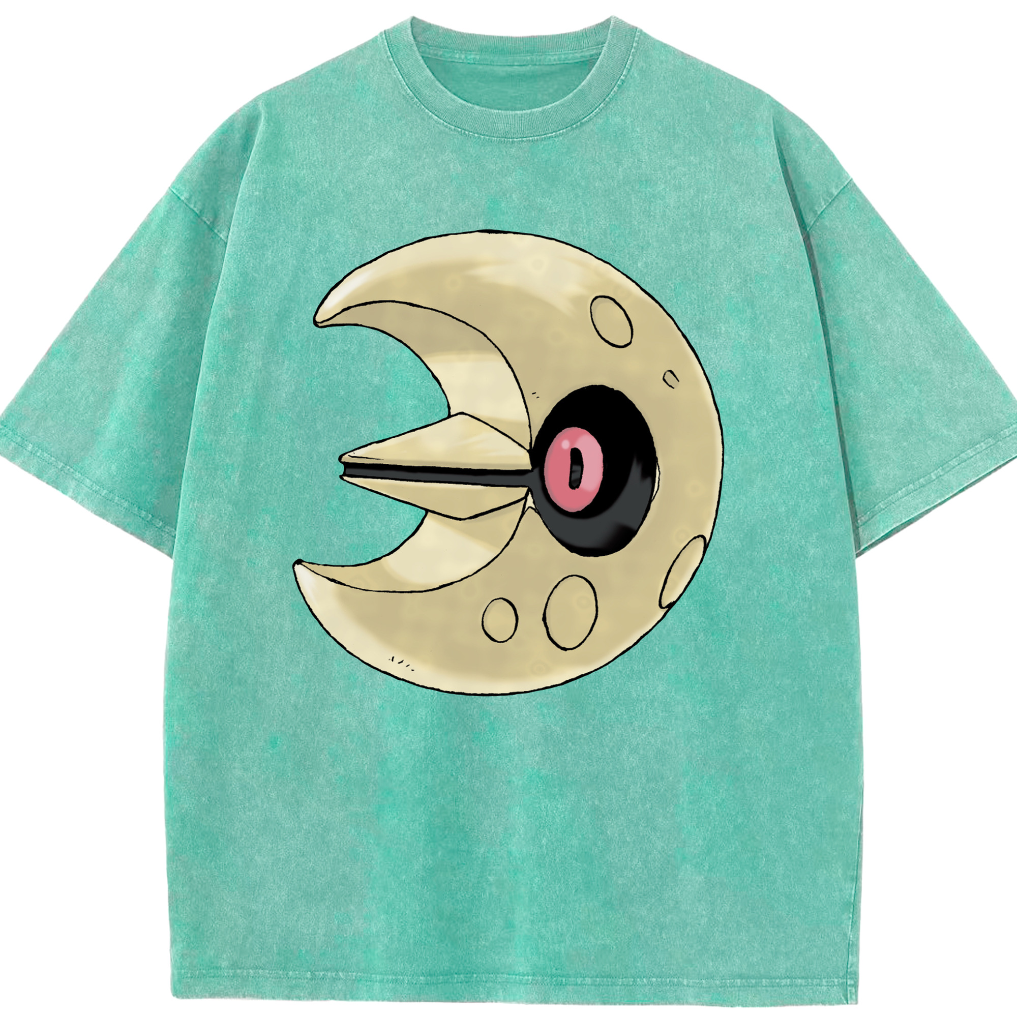 （画像用） ポケットモンスター Pokémon 綿100% ヴィンテージ風 半袖Tシャツ（フロントプリント）